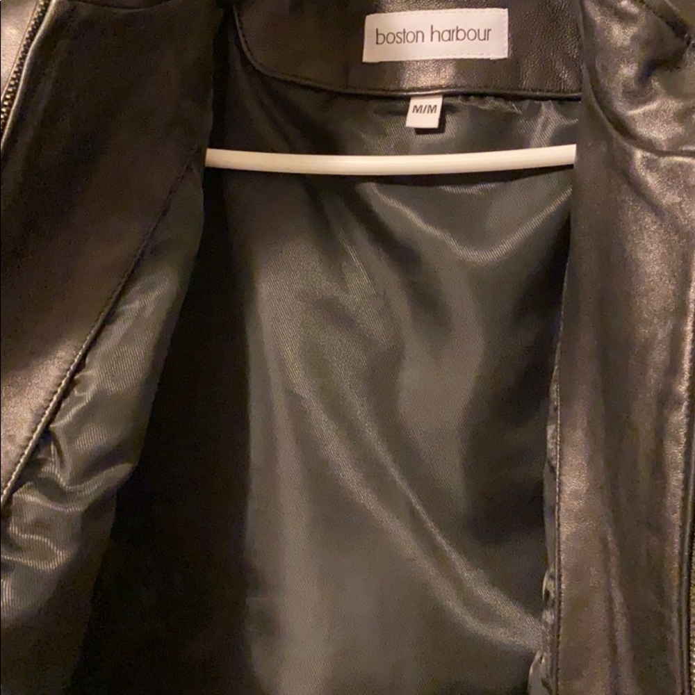 Boston Harbour Leather Jacket - Picture 3 of 4